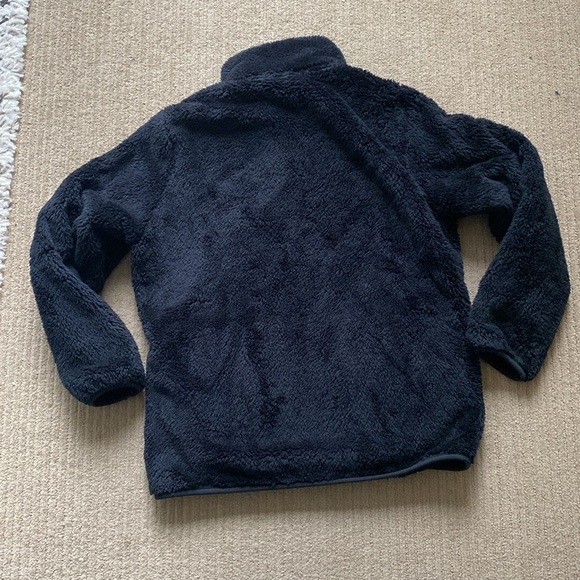 Uniqlo Fluffy Yarn Fleece Full-Zip Jacket, Black, size M. - Picture 3 of 6